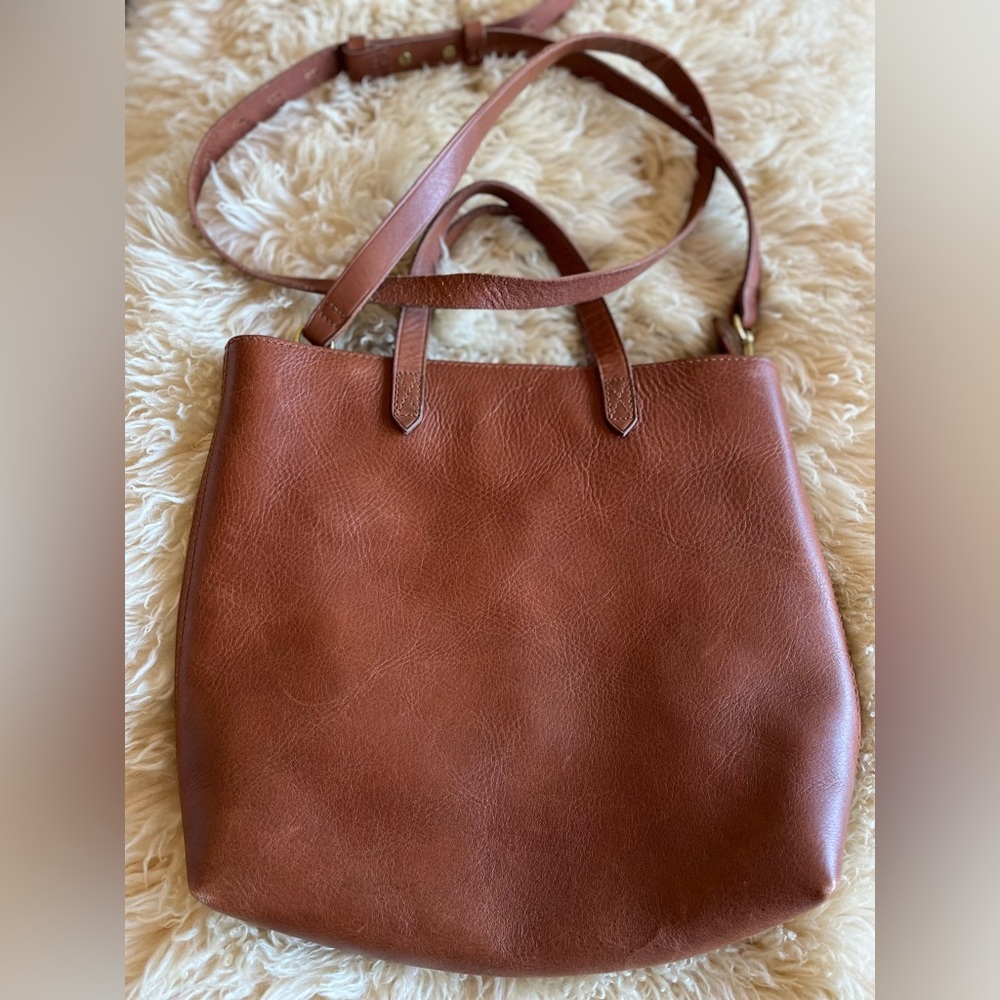 Madewell top zip transport crossbody